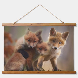 Tapisserie Suspendue Triplets Foxy