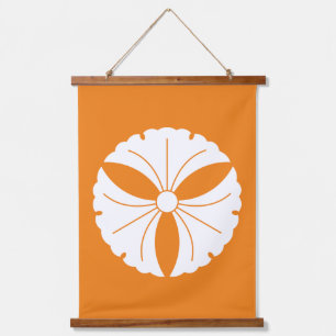 Tapisserie Suspendue Trois feuilles de ginkgo