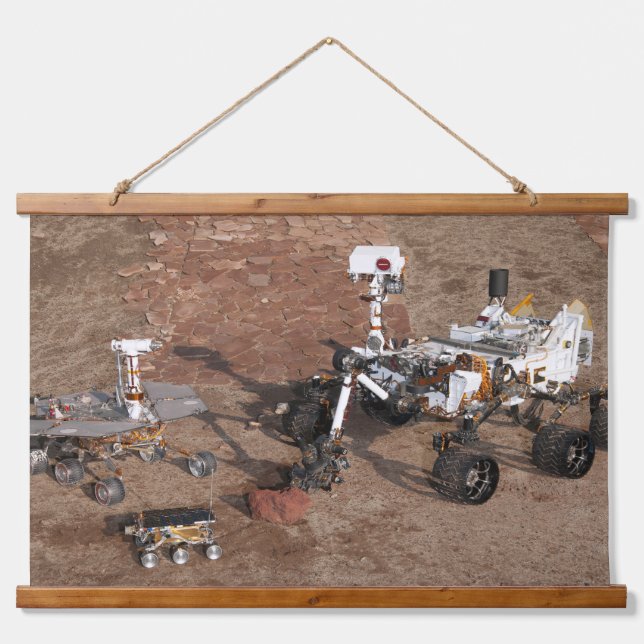 Tapisserie Suspendue Trois Générations De Rovers Mars. (Devant)
