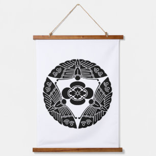 Tapisserie Suspendue Trois papillons avec mokko