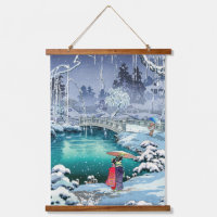 Tsuchiya Koitsu - Neige de printemps à Maruyama