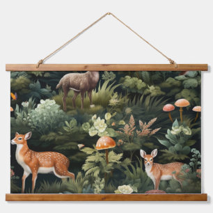 Tapisserie Suspendue Twilight Forest Friends Botanical