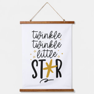 Tapisserie Suspendue Twinkle Twinkle Little Star Doodle