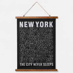 Tapisserie Suspendue Typographie de New York