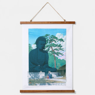 Tapisserie Suspendue ukiyoe - hasui - No.1 Le Grand Bouddha de Kamakura