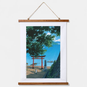 Tapisserie Suspendue ukiyoe - hasui - No.32 Chuzenji, Utagahama -