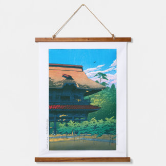 Tapisserie Suspendue ukiyoe - hasui - No.42 Temple Kenchoji, Kamakura -