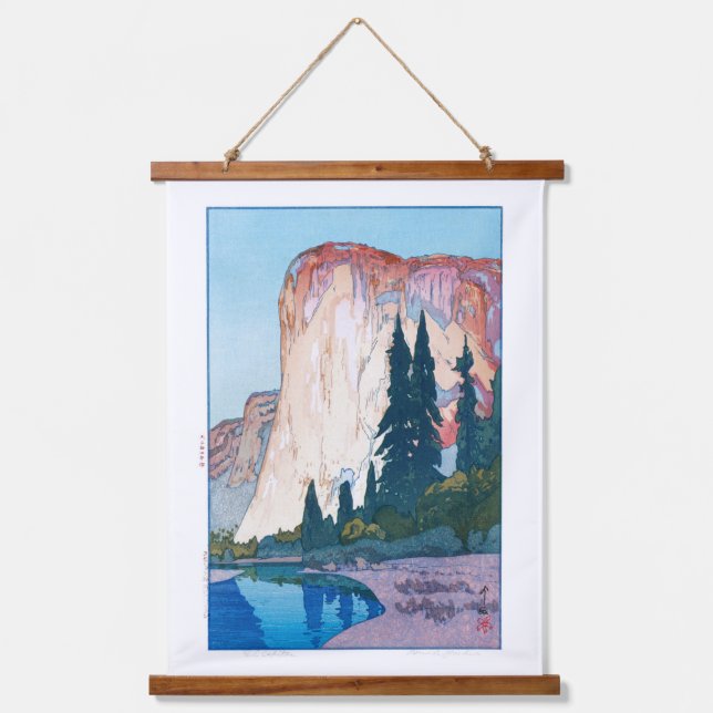 Tapisserie Suspendue ukiyoe - Yoshida - 15 - El Capitan - (Recto)