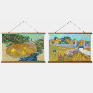 Tapisserie Suspendue Van Gogh Ensemble 2 Art Still Life Farmhouse Bois