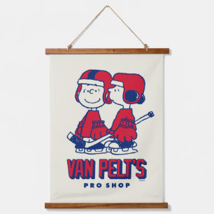 Tapisserie Suspendue Van Pelt's Hockey Club Pro Motif