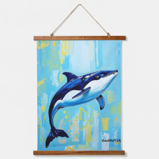 Tapisserie Suspendue Vaquita Wall Art – Endangered Marine Porpoise