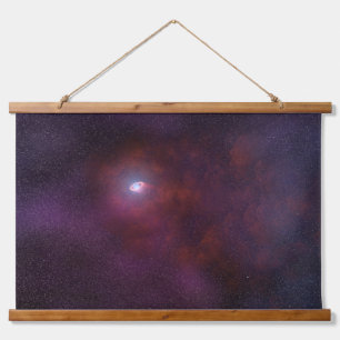 Tapisserie Suspendue Vent Pulsar D'Une Étoile Neutron.