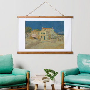 Tapisserie Suspendue Vincent Van Gogh, Maison Jaune, Rue