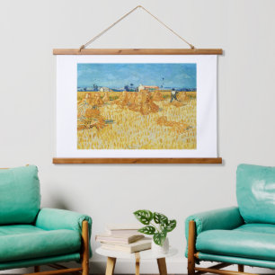 Tapisserie Suspendue Vincent Van Gogh, Récolte de maïs en Provence