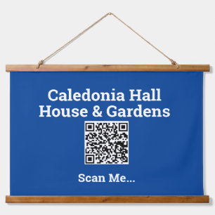 Tapisserie Suspendue Votre conception de code QR