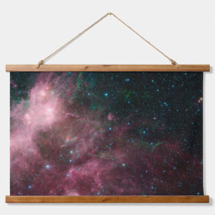 Tapisserie Suspendue Vue Infrarouge Montrant La Naissance Et La Mort De