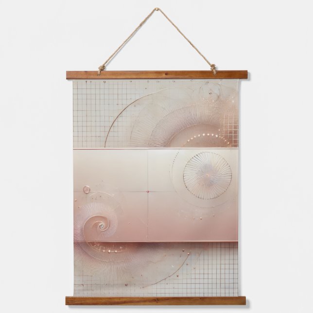 Tapisserie Suspendue Wave of Form (Recto)