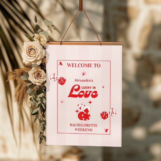 Tapisserie Suspendue Week-end de célibataire amoureuse chanceuse (Créateur téléchargé)