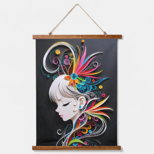 Tapisserie Suspendue Whimsical Wonderland