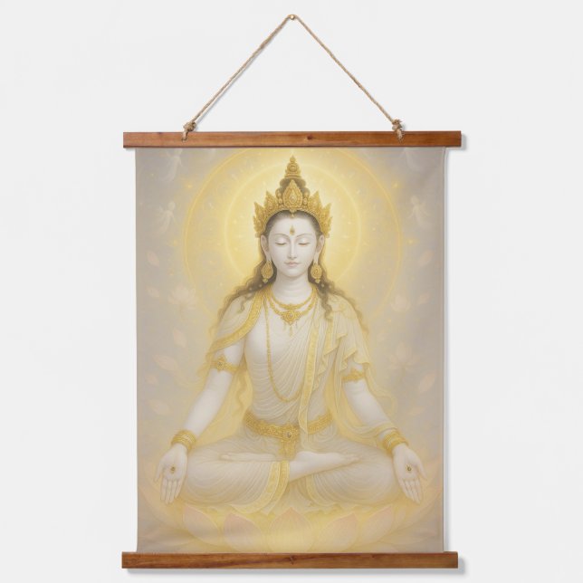 Tapisserie Suspendue White Tara (Recto)