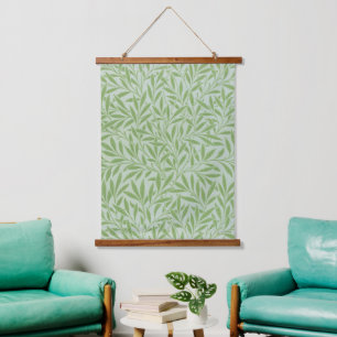 Tapisserie Suspendue William Morris Fleur Willow Classic Green