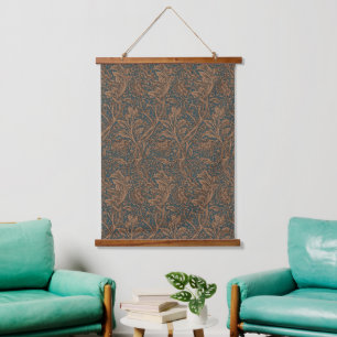 Tapisserie Suspendue William Morris Motif Floral Classique Arcadia