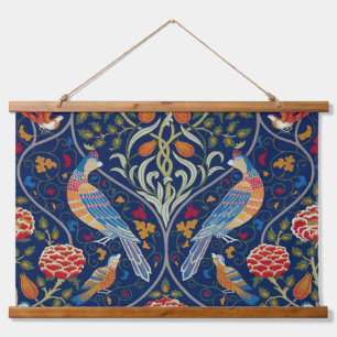 Tapisserie Suspendue William Morris, Oiseaux et Fleurs