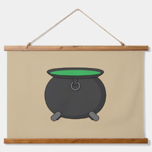 Tapisserie Suspendue Witch Cauldron