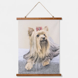 Tapisserie Suspendue Yorkshire Terrier Peinture - Cute Original Chien A