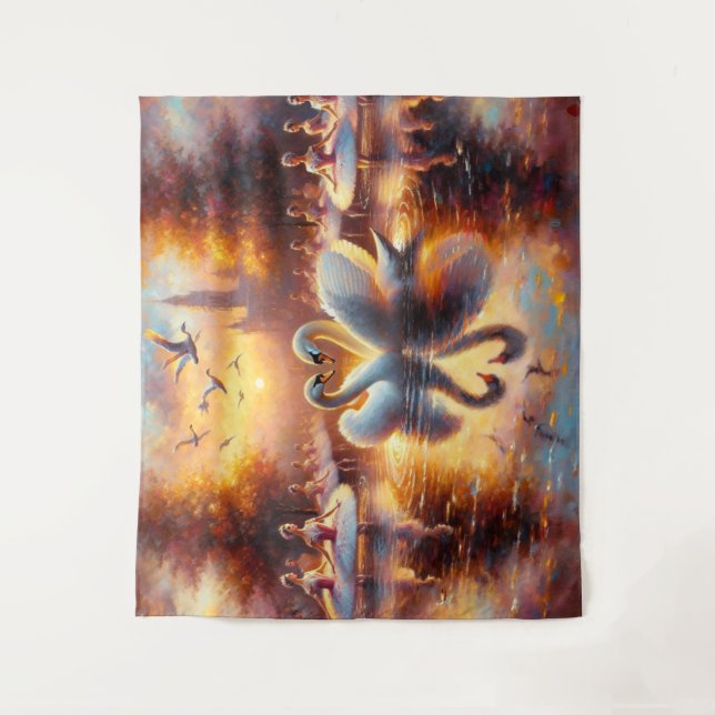 Tapisserie Swan Dance (Devant)