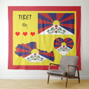 Tapisserie tibétaine / Coeur de l'Himalaya