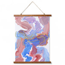 Tapisserie unique en bois recouvert de murs