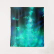 Tapisserie verte Night Sky Emerald
