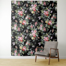 Tapisserie Vintage noire