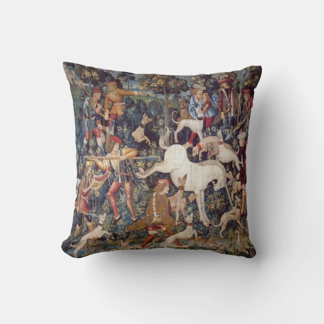 Tapisserie vintage Recherche d'impression Coussin  (Recto)