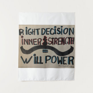 Tapisserie "Will Power" moyenne (50 po x 60 po)