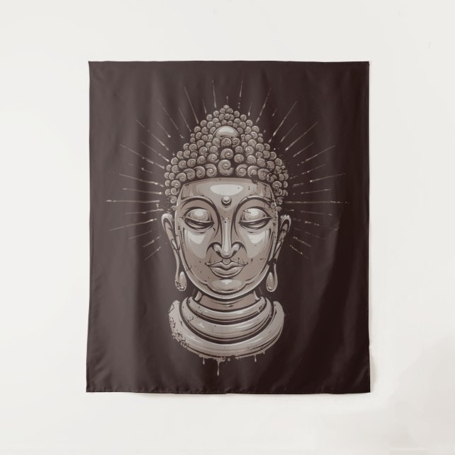 Tapisserien aus Buddha Wandteppich (Vorderseite)