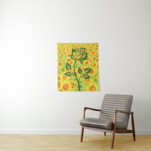 Tapisserien Sonnenblumen Wandteppich