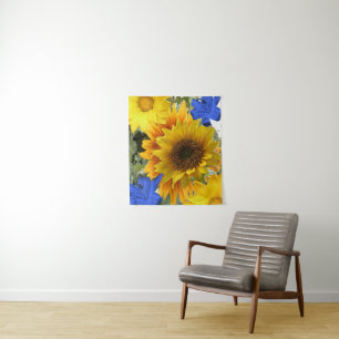 Tapisserien Sonnenblumen Wandteppich