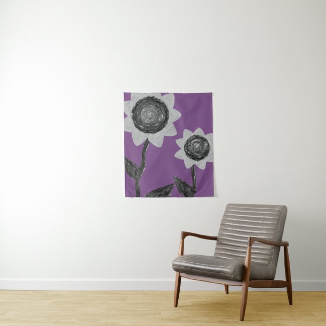 Tapisserien Sonnenblumen Wandteppich (Beispiel)