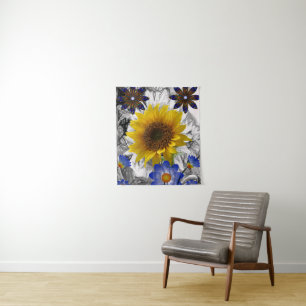 Tapisserien Sonnenblumen Wandteppich