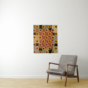 Tapisserien Sonnenblumen Wandteppich