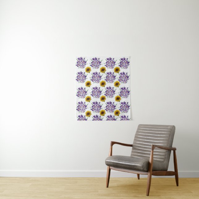 Tapisserien Sonnenblumen Wandteppich (Beispiel)