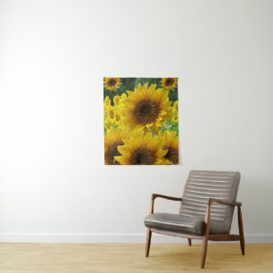 Tapisserien Sonnenblumen Wandteppich