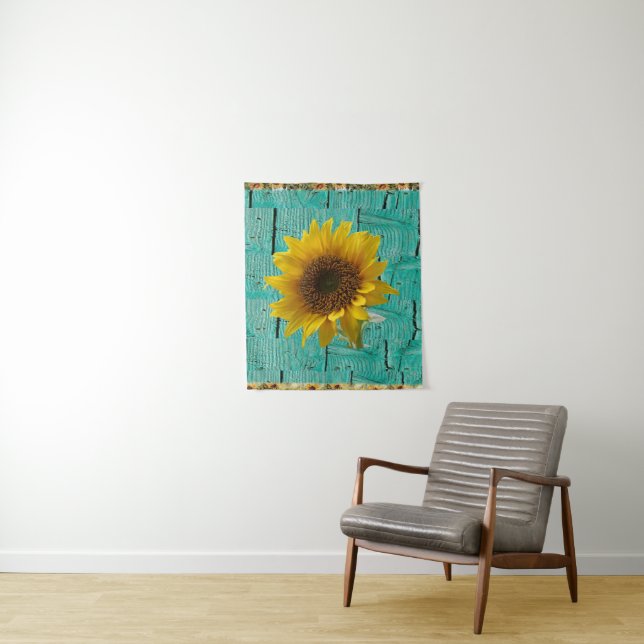 Tapisserien Sonnenblumen Wandteppich (Beispiel)