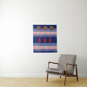 Tapisserien Weihnachten Wandteppich