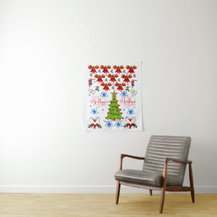 Tapisserien Weihnachten Wandteppich