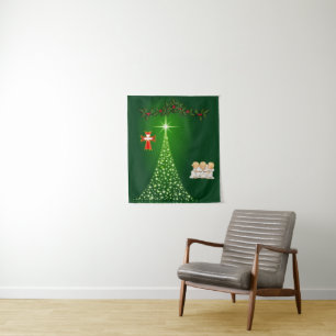 Tapisserien Weihnachten Wandteppich