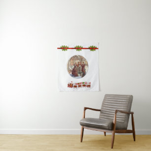 Tapisserien Weihnachten Wandteppich