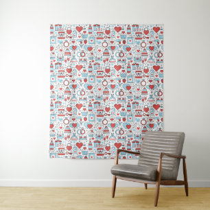 Tapisseries motif mariage